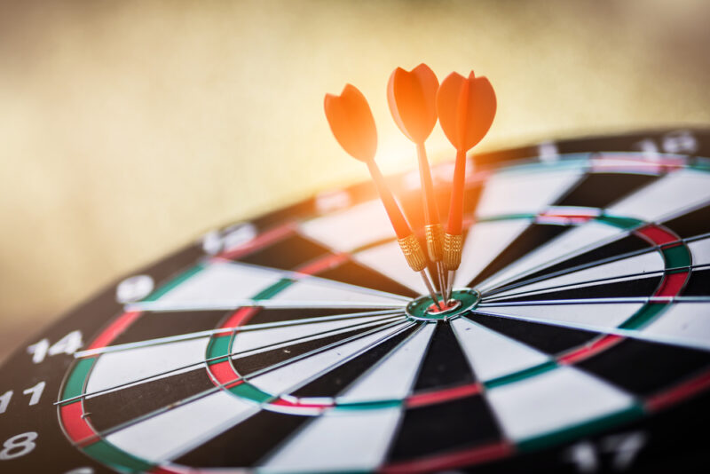 ダーツの矢